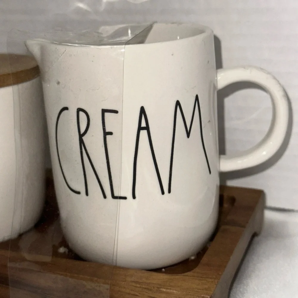 Rae Dunn‎ SUGAR & CREAM Set